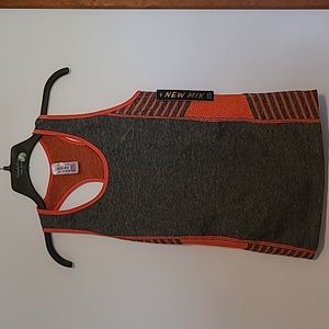 NWT New Mix racer back exercise top